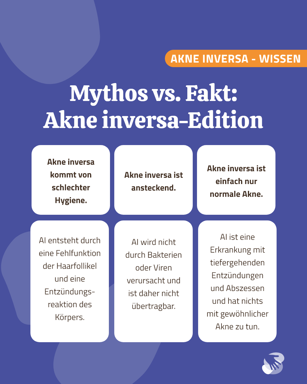 Akne inversa Mythos