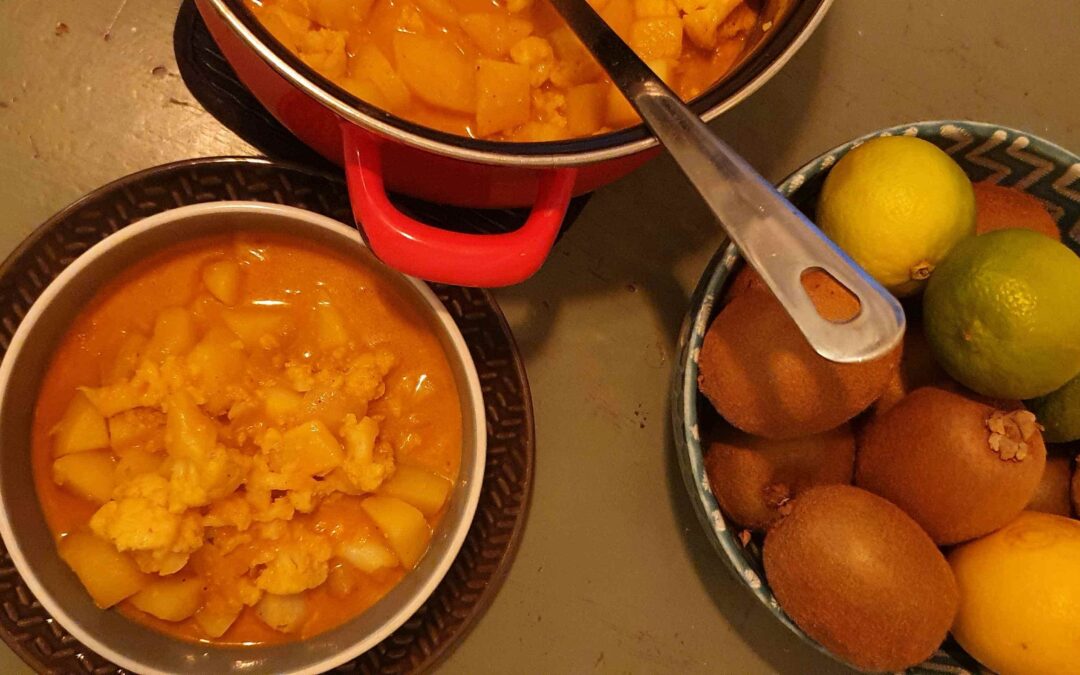 Blumenkohl-Curry bei Neurodermitis