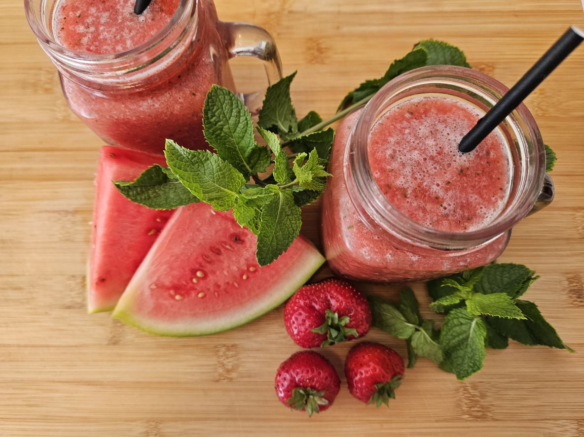 neurodermitis rezept melonensmoothie oben
