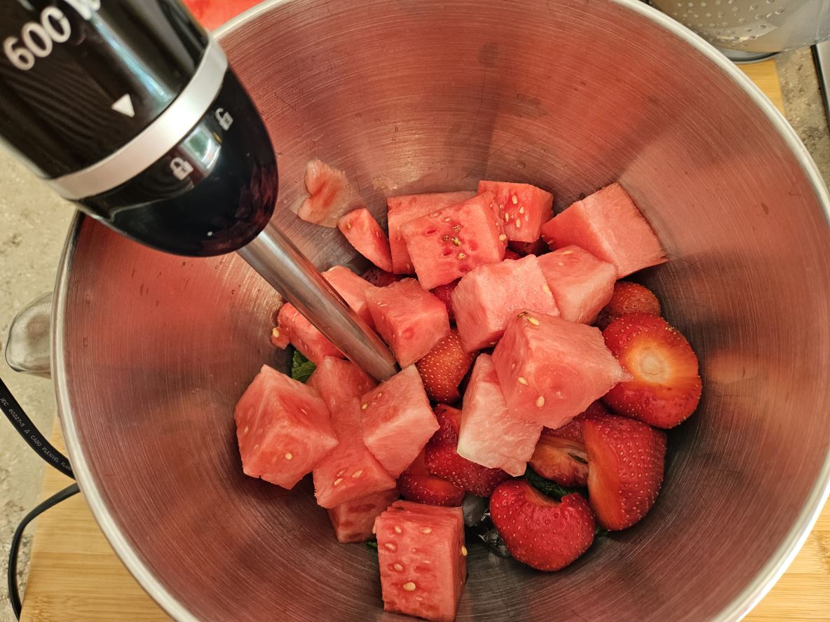 Neurodermitis Rezept Melonensmoothie pürieren