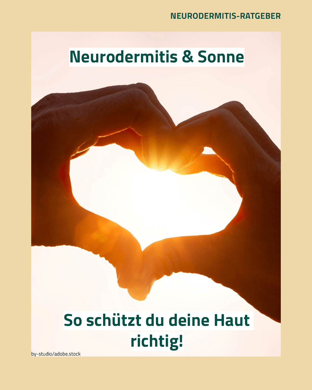 Neurodermitishaut bei Sonne richtig schützen