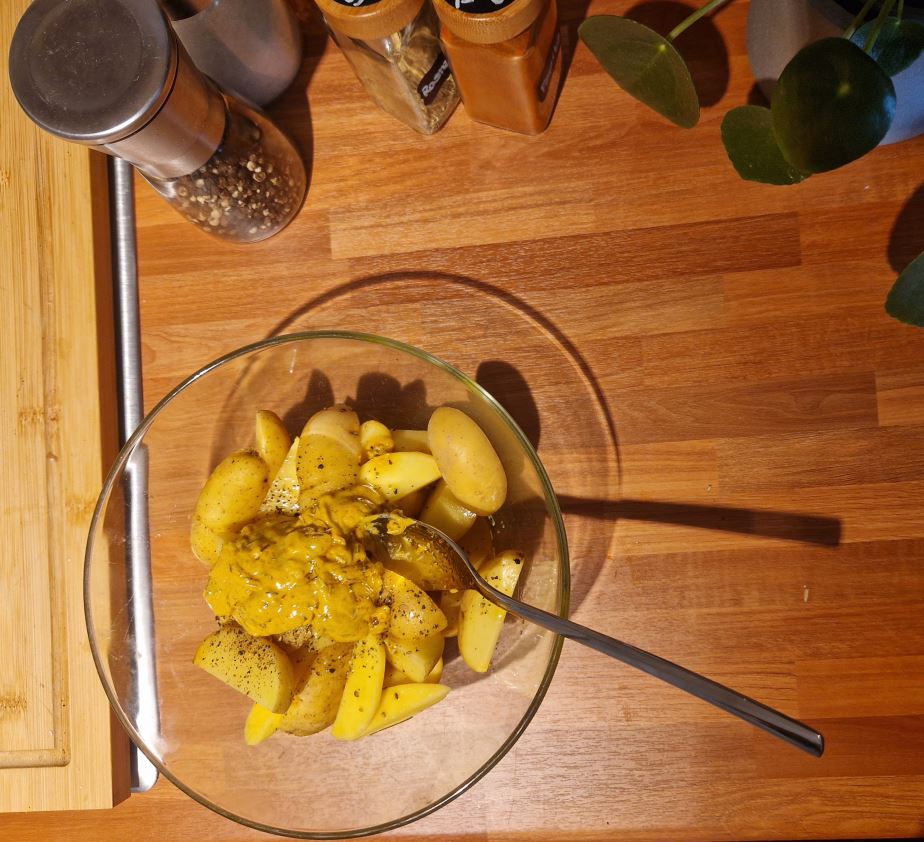 neurodermitis haehnchen spinat ricotta fuellung marinade kartoffeln