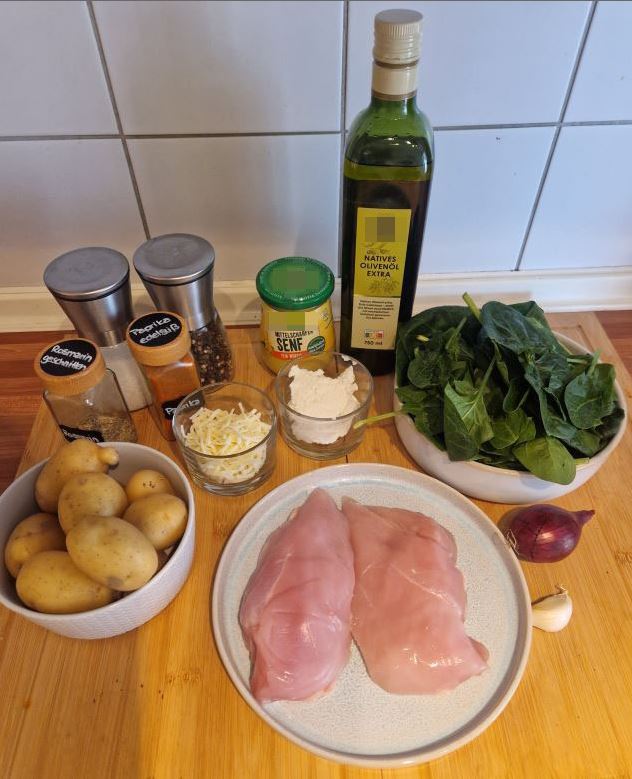 neurodermitis haehnchen spinat ricotta fuellung spinat zutaten