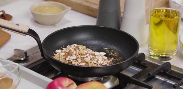 neurodermitis pfannen granola in der pfanne anroesten