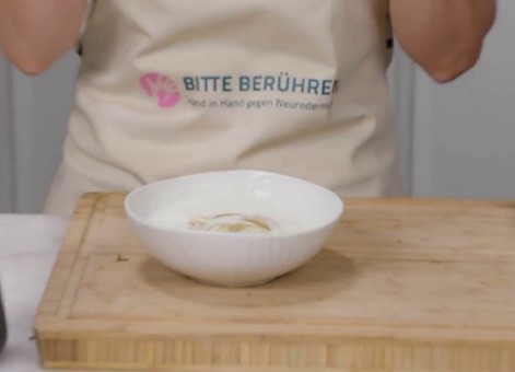 neurodermitis pfannen granola vorbereitung joghurt