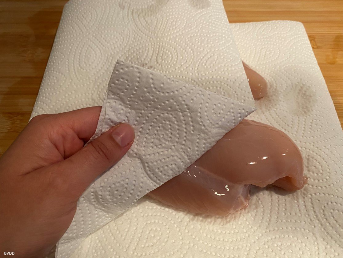Hähnchen trocken