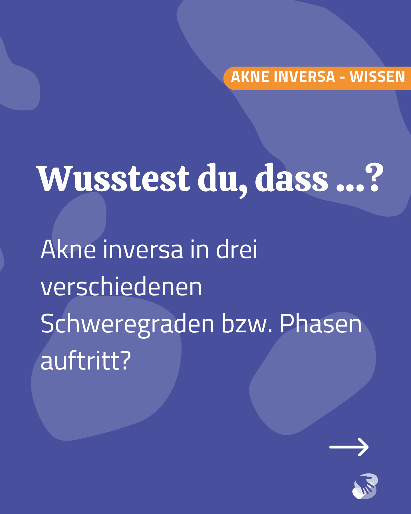 Akne inversa Schweregrade und Phasen