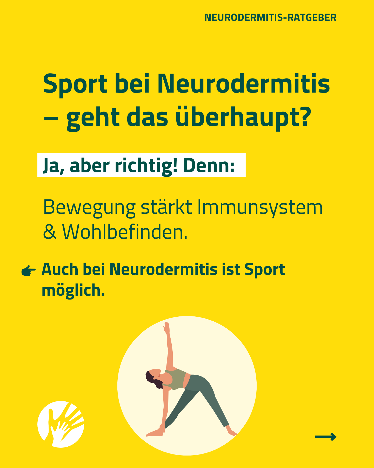 Neurodermitis und Sport