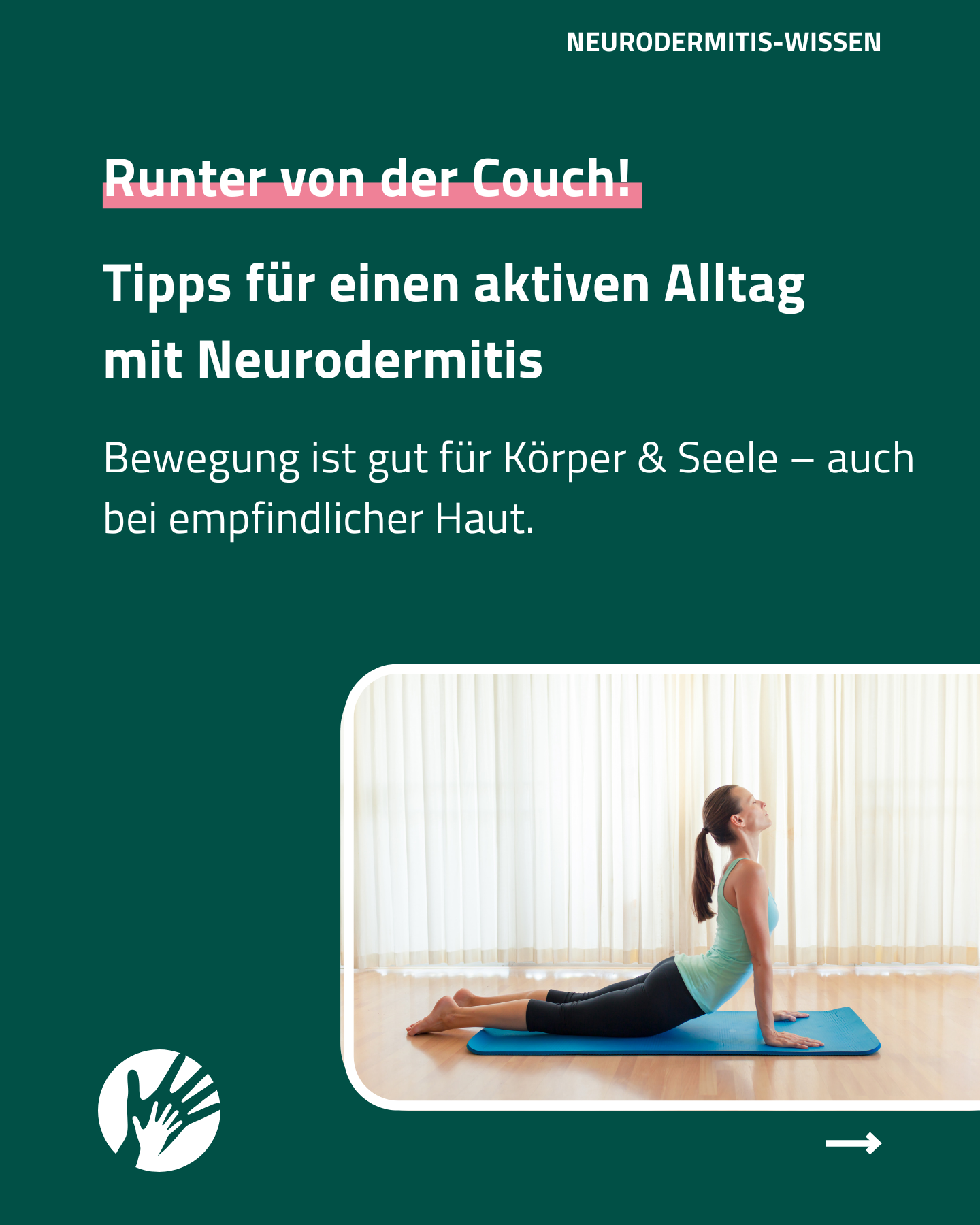 Sport bei Neurodermitis