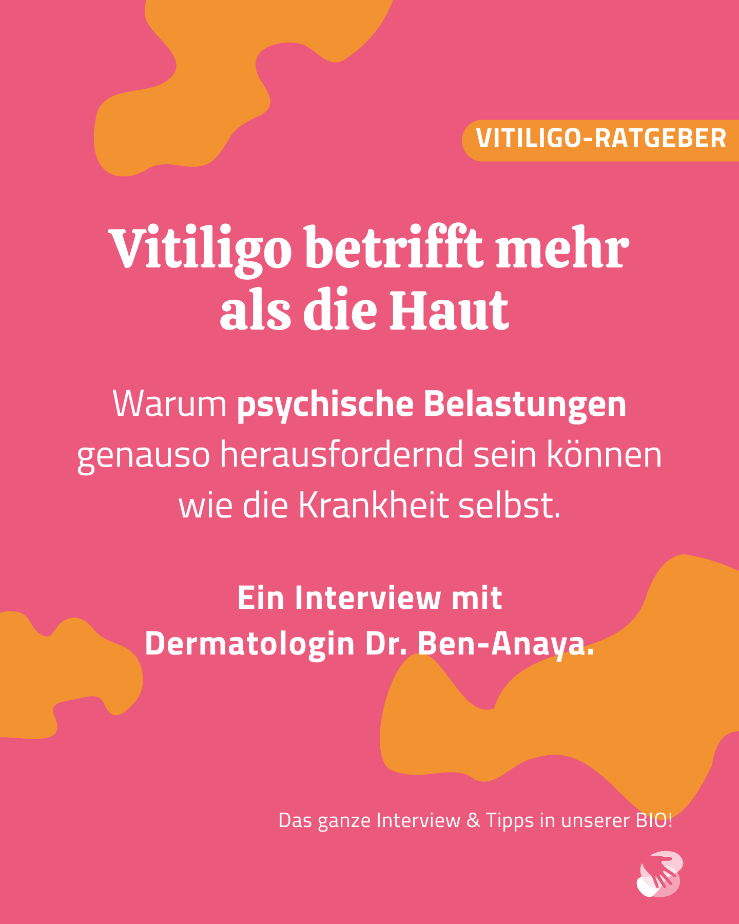 Vitiligo und psychische Belastung