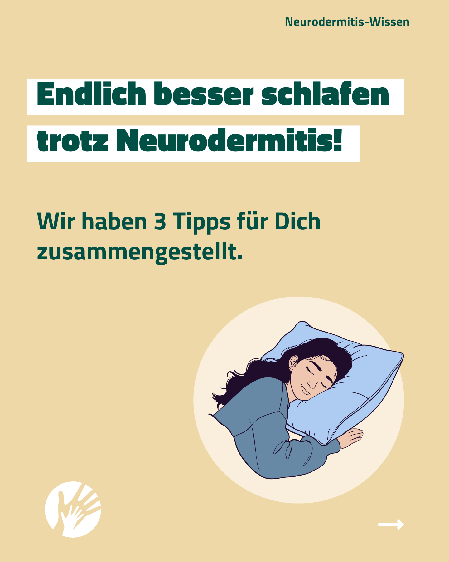 Endlich besser schlafen trotz Neurodermitis