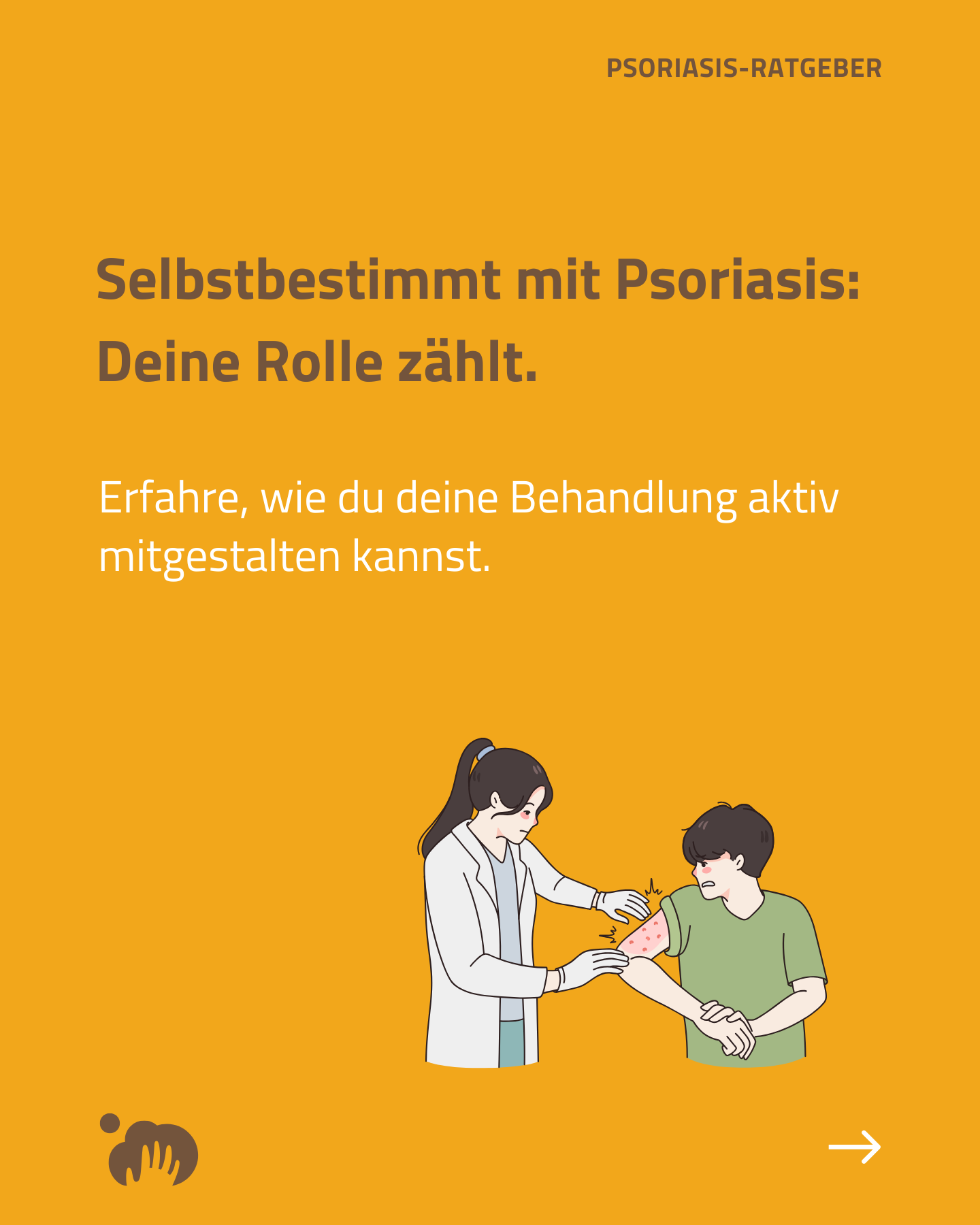 Selbstbestimmt mit Psoriasis